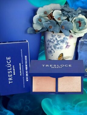 Tresluce Beauty Playa Dreams Duo Highlighter Cream & Powder Light 10g *BNIB